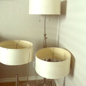 Set of 3 lamps